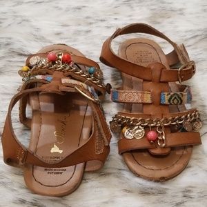 HP❣Sarah-Jane Kids boho chic style sandals Sz 6